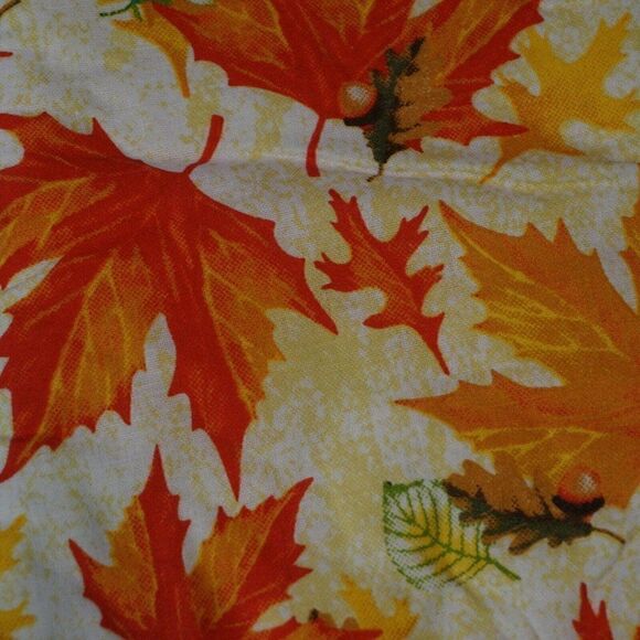 Kitchen Oven Large Mitt Maple Leaf Pattern Home Collection Quilted Cotton - Picture 3 of 5